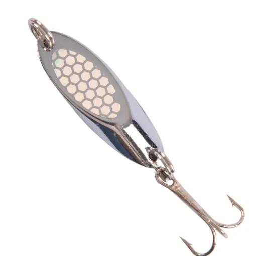 Cox & Rawle Bass Casting Wedge Fishing Lure Silver / Hologram