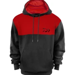 Daiwa Hoodie - Black & Red
