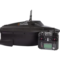 Future Carping V60 Carbon Fishing Bait Boat with GPS & Fish Finder