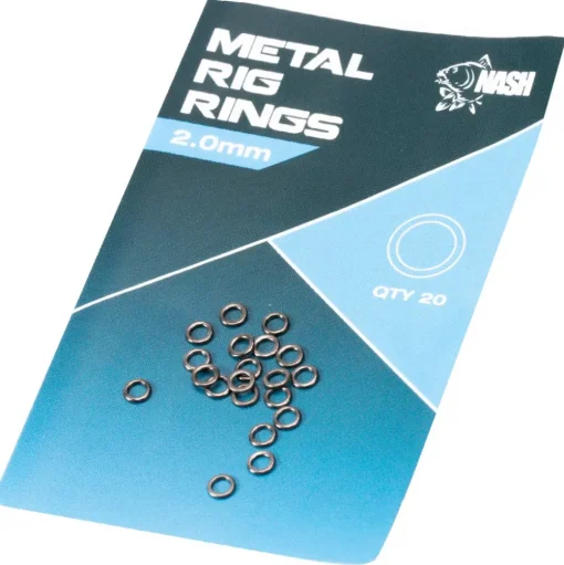 Nash Metal Fishing Rig Rings