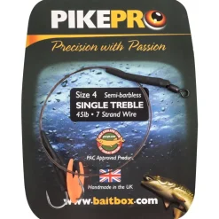 PikePro Single Treble Semi Barbed Traces