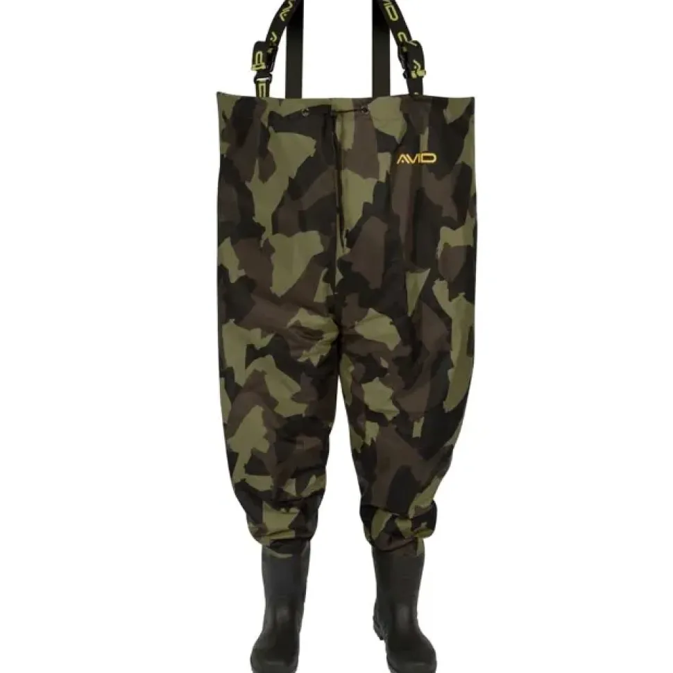 Avid Carp Distortion Camo Chest Waders