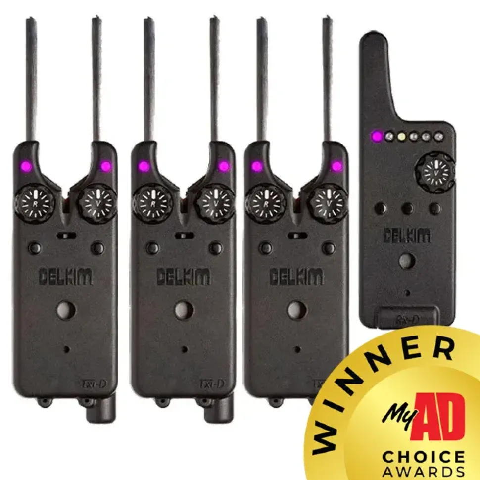 Delkim TXI-D Bite Alarm Presentation Set