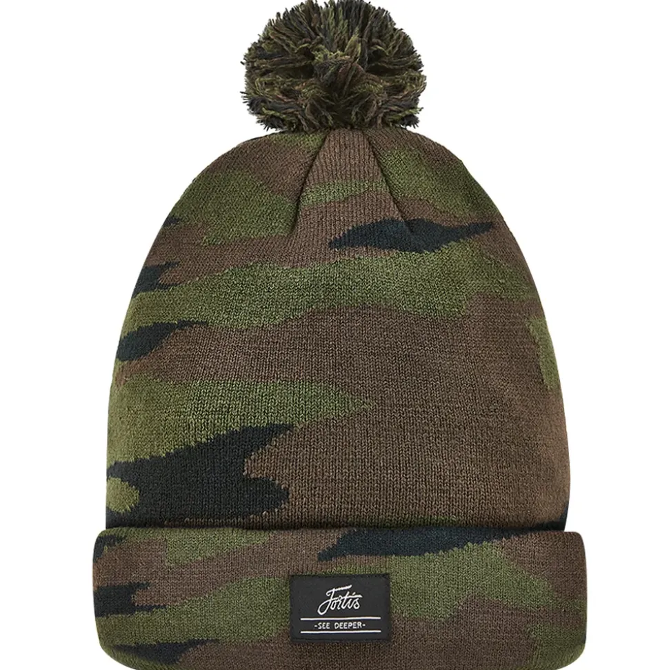 Fortis Bobble Fishing Beanie Camo