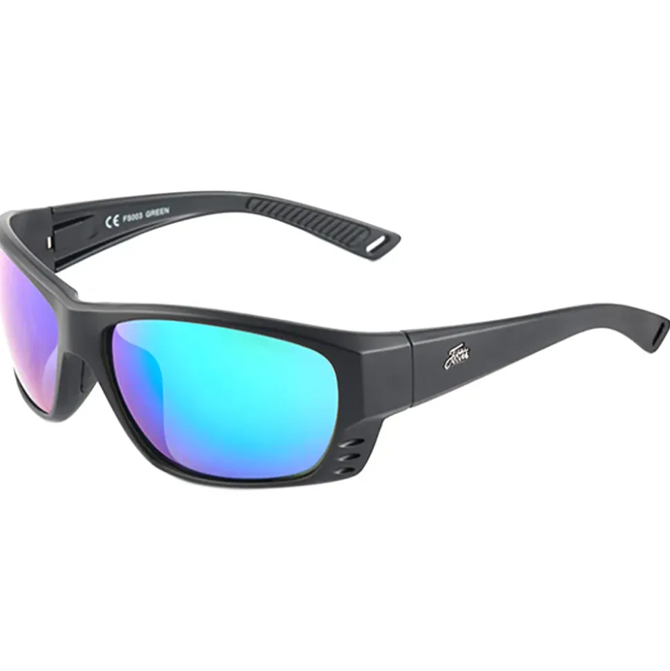 Fortis Finseeker Green Blue & Green XBlok Fishing Sunglasses