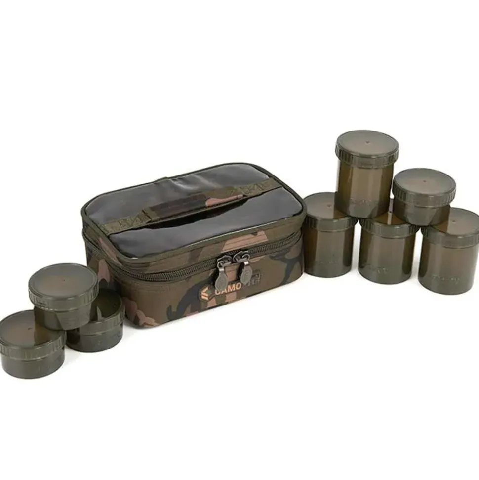Fox Camolite 8 Pot Hookbait Case