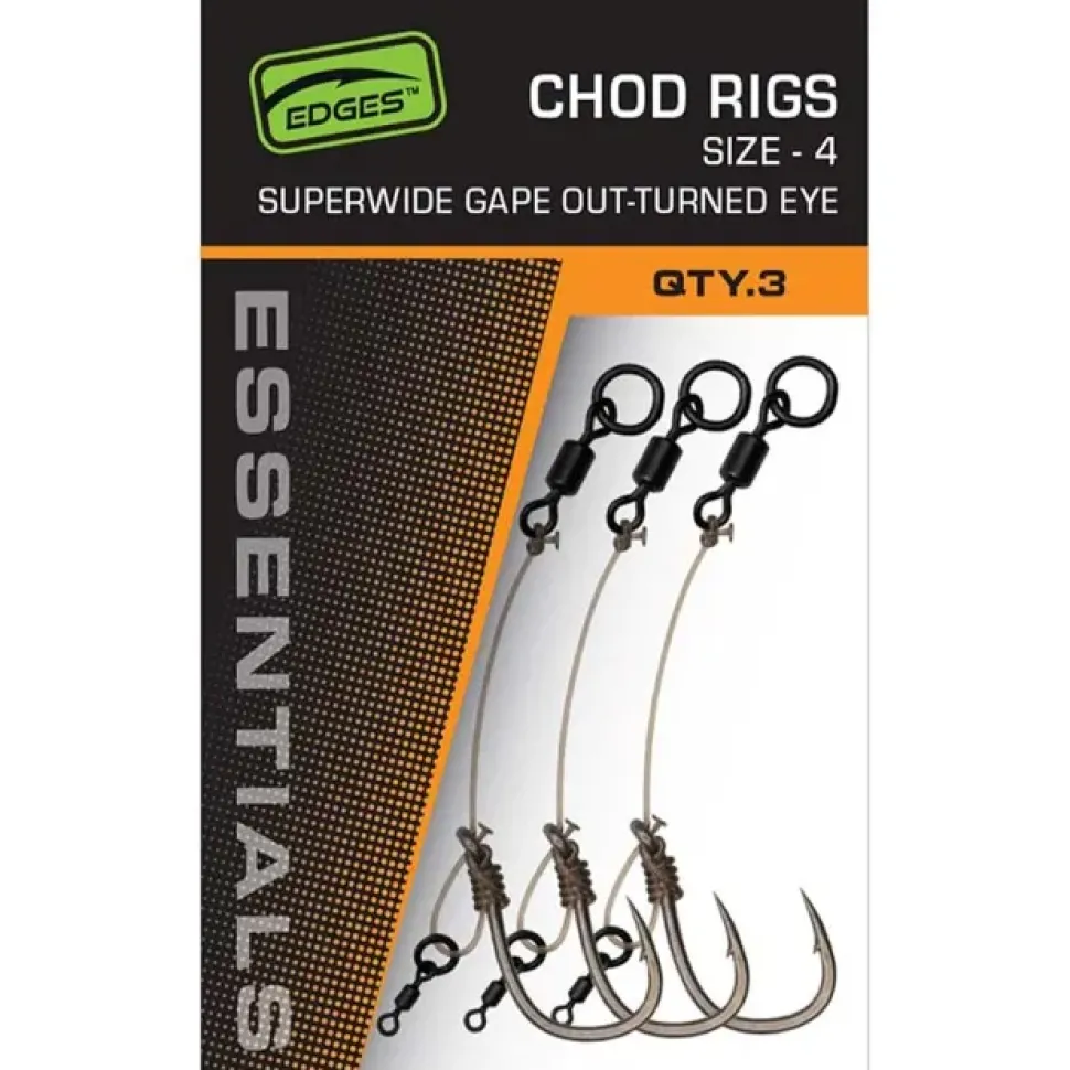 Fox Edges Super Wide Gape Chod Rigs