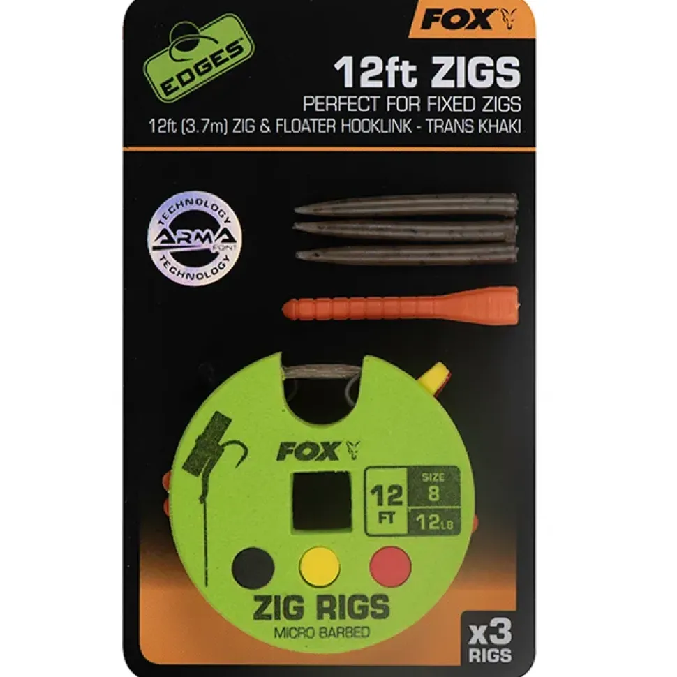 Fox Edges Zig Rigs