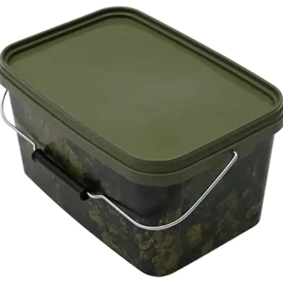 Gardner Rectangular Camo Eco Bucket 5L