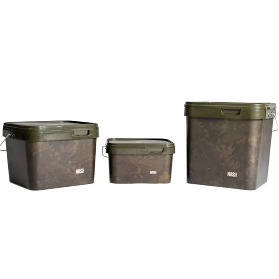Nash Spot On Rectangular Camo Bucket