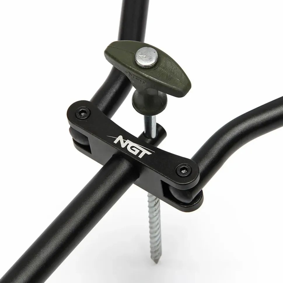 NGT Dynamic 3 Rod Compact Pod Fully Adjustable + Buzz Bars + Case