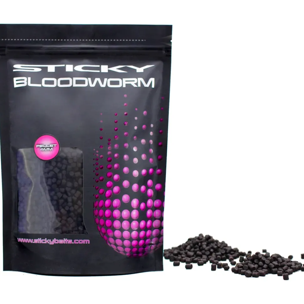 Sticky Bloodworm Pellets