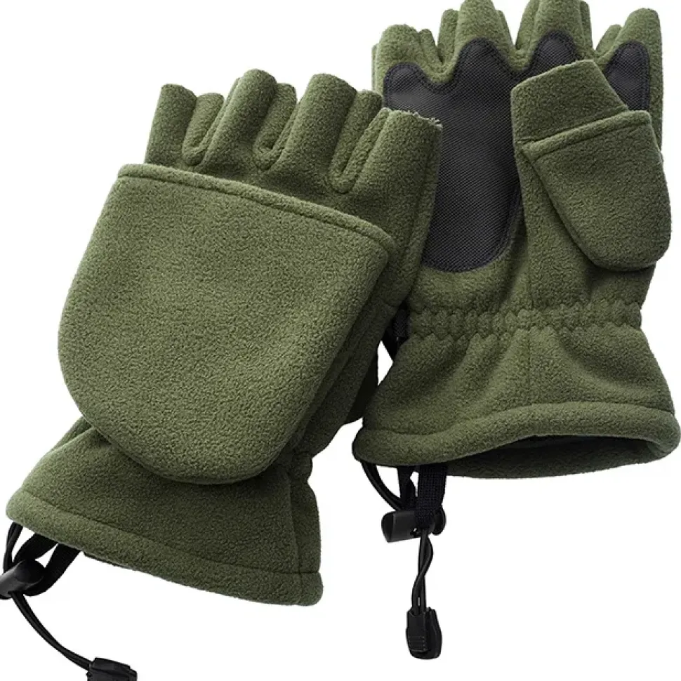 Trakker Polar Fleece Fishing Gloves