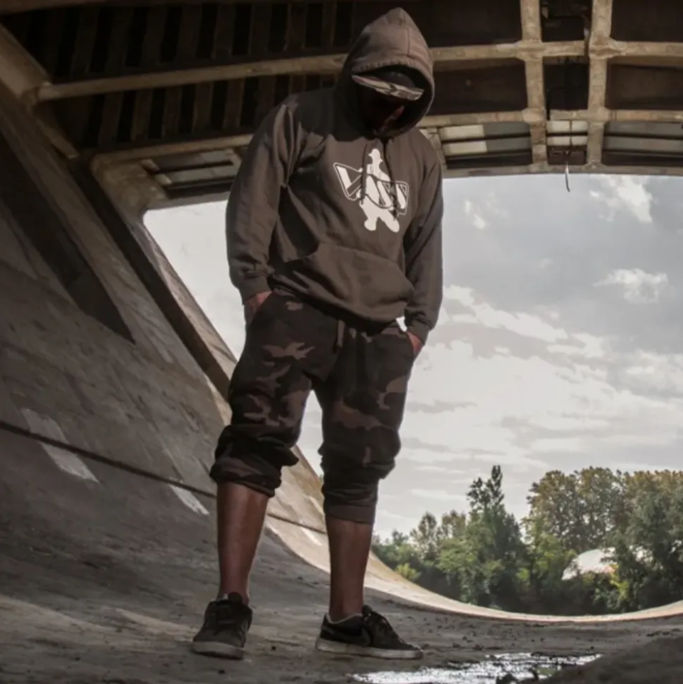 Vass Classic Printed Khaki Edition Hoodie